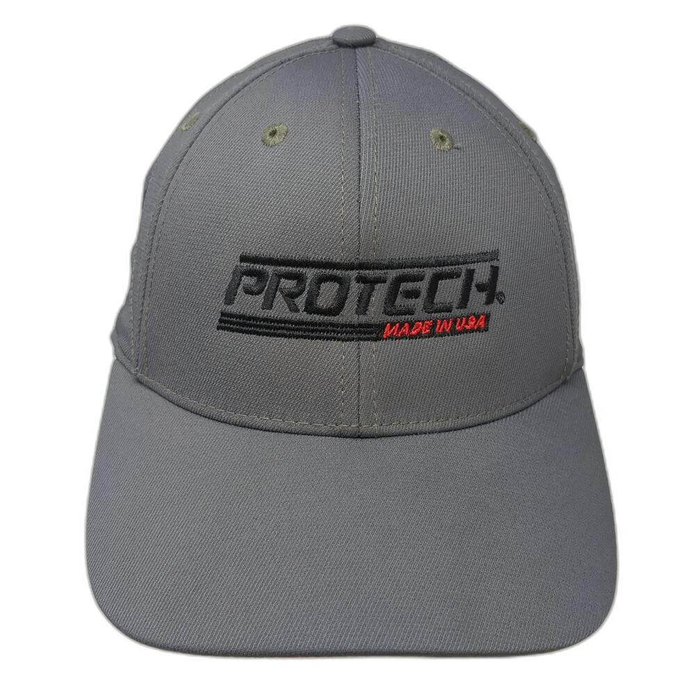 OGIO Endurance Baseball Cap Gray XL PROTECH Made in USA Fitted Stretch Fit Hat